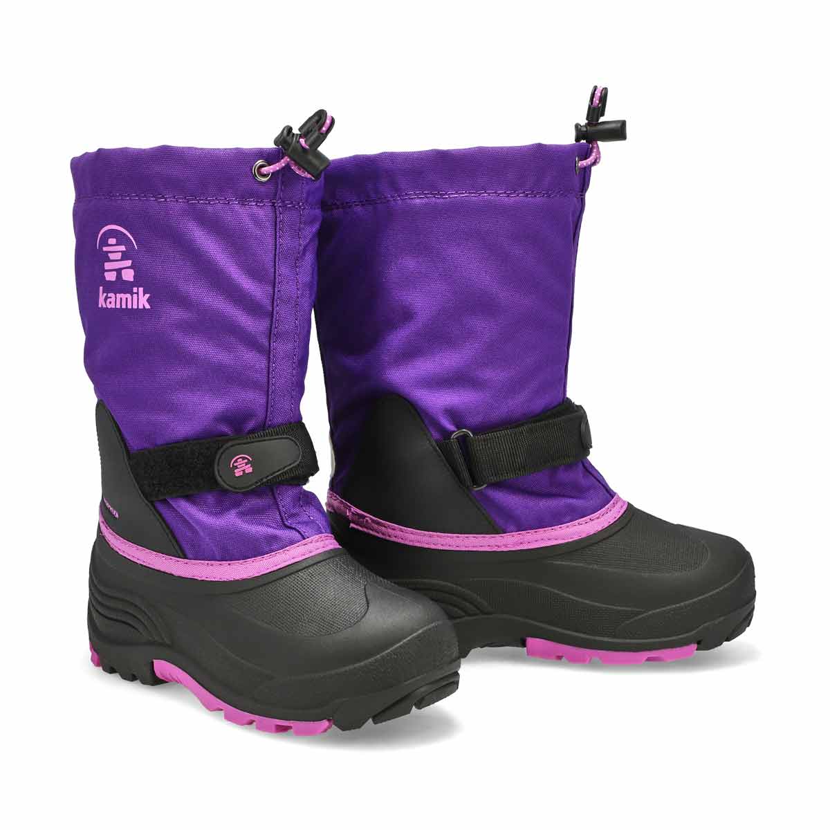 Botte d'hiver imperméable WATERBUG 5, violet, filles