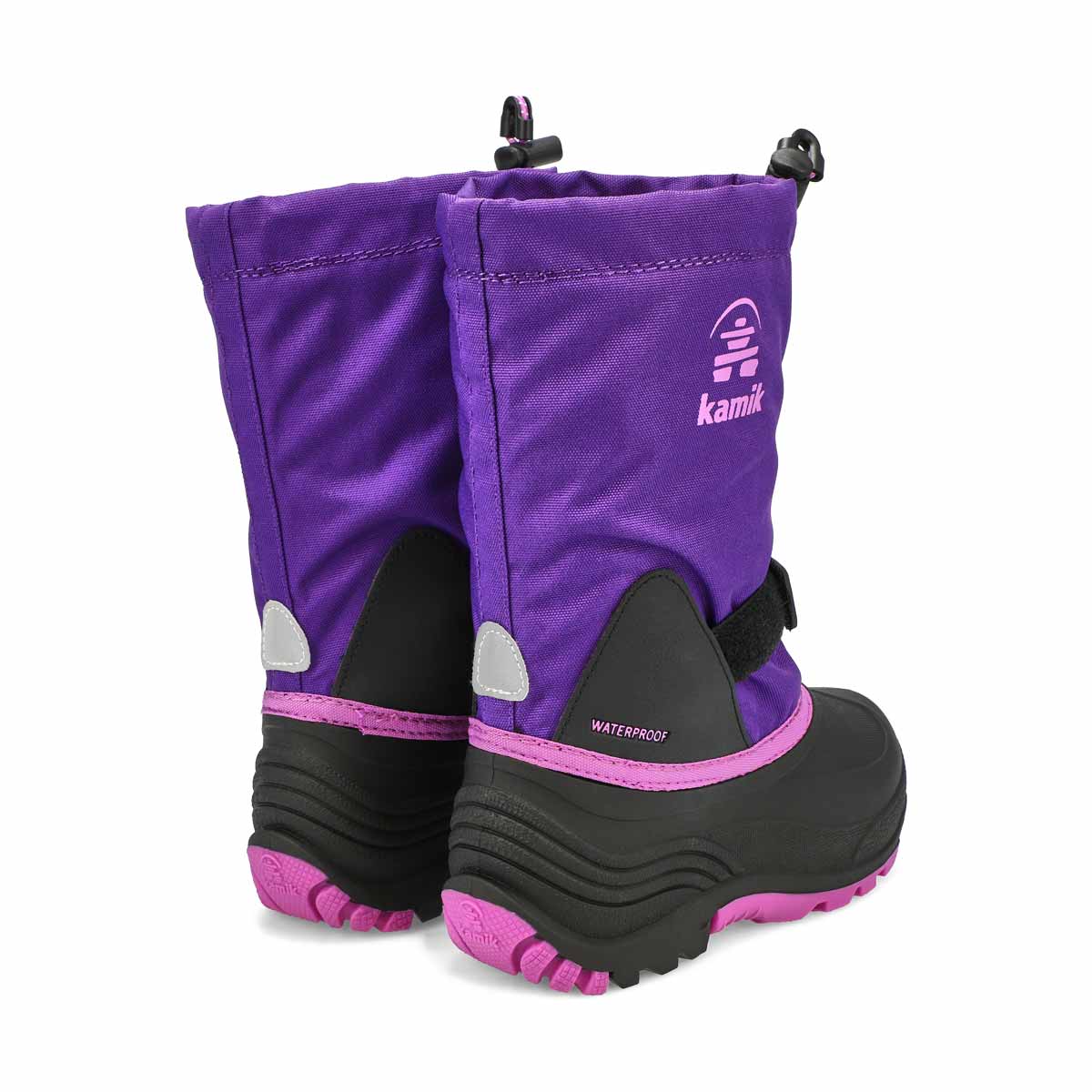 Botte d'hiver imperméable WATERBUG 5, violet, filles