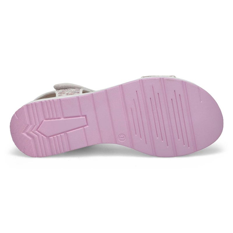 Sandale végane à talon compensé WAVERLEY 01, rose kombi, femmes