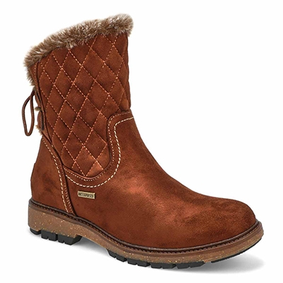 Lds Waylon01 Vegan Waterproof Boot - Brown