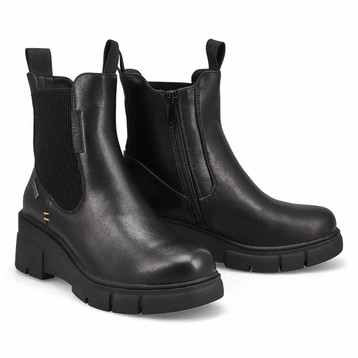 Women's Wedge 01 Vegan Waterproof Boot - Black