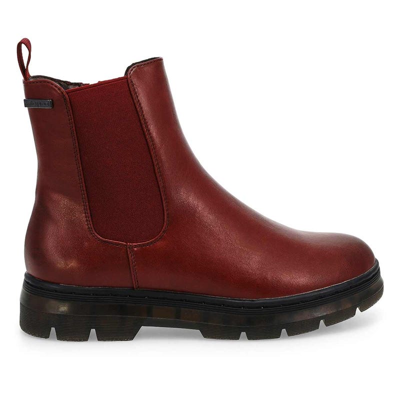 Women's Wednesday 01 Vegan Waterproof Chelsea Boot - Red