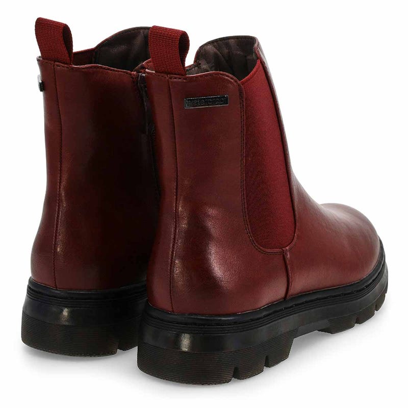 Women's Wednesday 01 Vegan Waterproof Chelsea Boot - Red