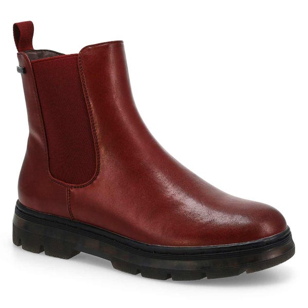 Women's Wednesday 01 Vegan Waterproof Chelsea Boot - Red
