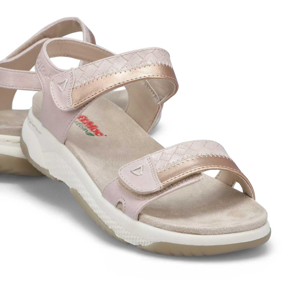 SoftMoc Women's Wensy 02 Vegan Sandal - Nude | SoftMoc.com