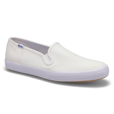 Lds Champion Slip On Canvas - White