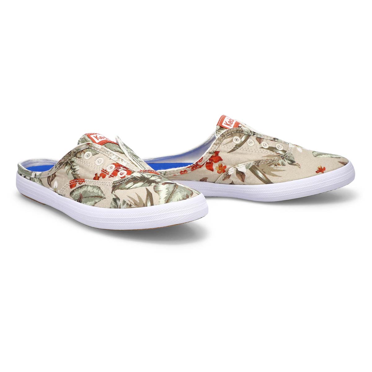 mule canvas sneakers
