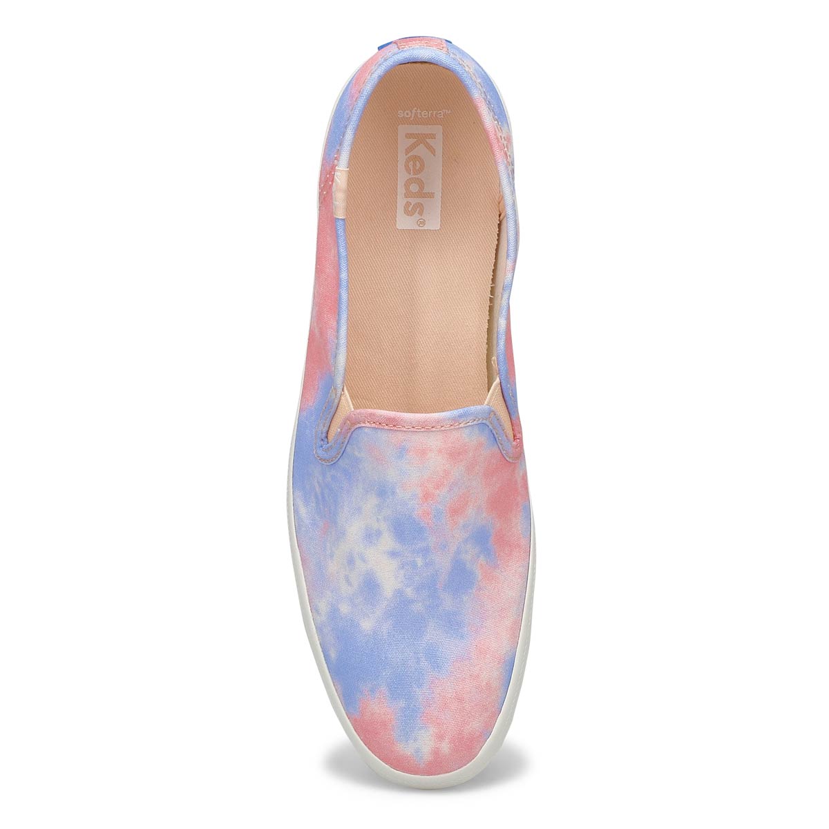 Women's Champion Slip On Sneaker-Tiedye PInk/Blue