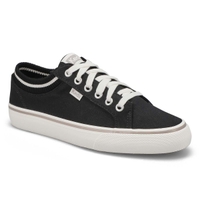 Women's Jump Kick Rib Knit Collar Sneaker - Black