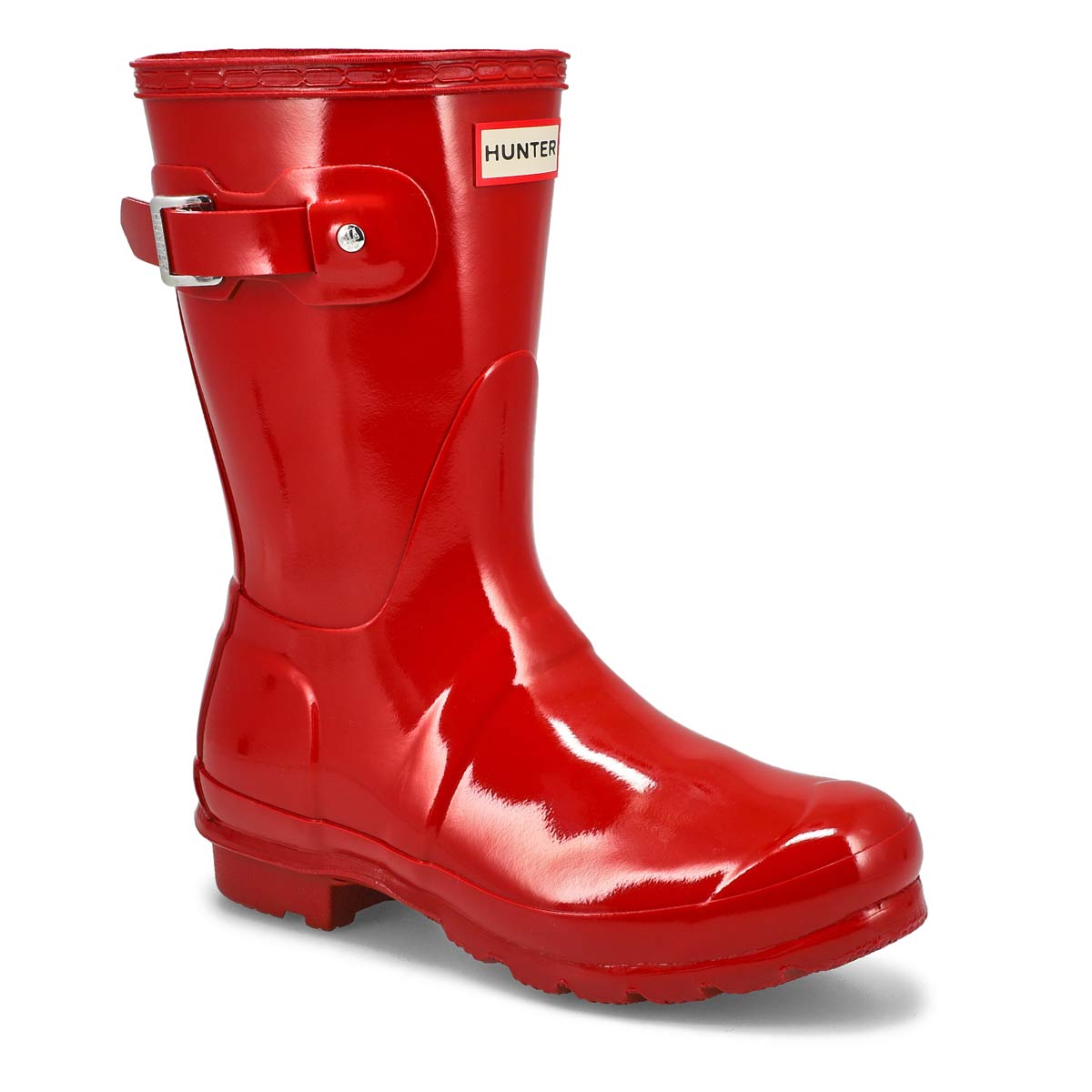 Women's Original Short Gloss Rain Boot - Red