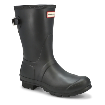 Lds Original Back Adjustable Short Rainboot - Black