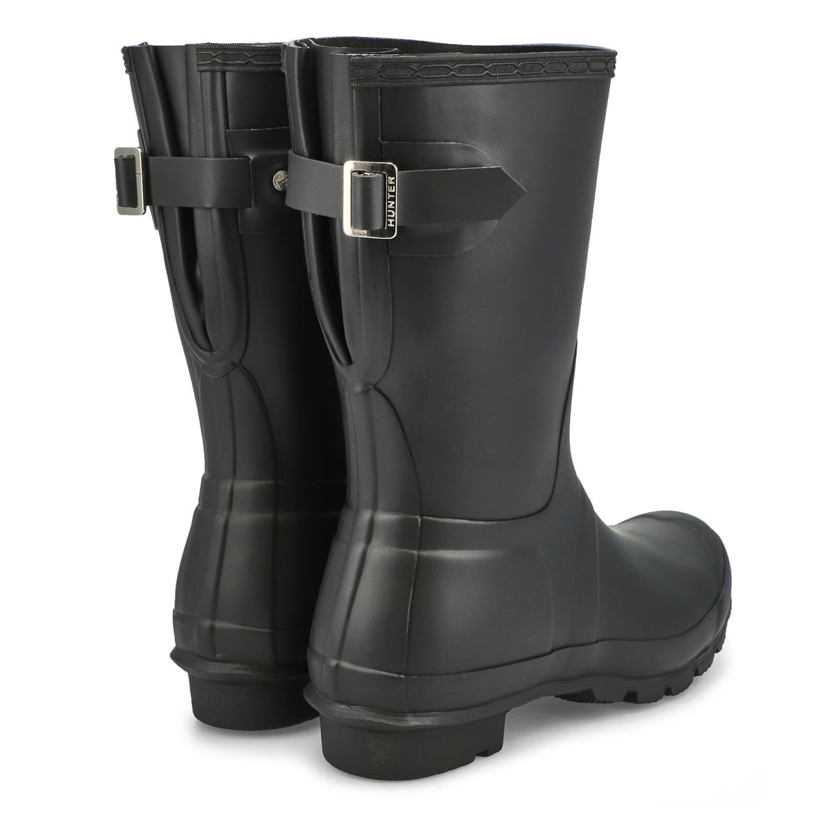 Women's Original Back Adjustable Short Rainboot - Black