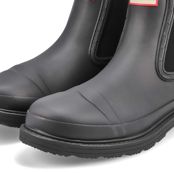 Botte de pluie COMMANDO CHELSEA, noir, femmes