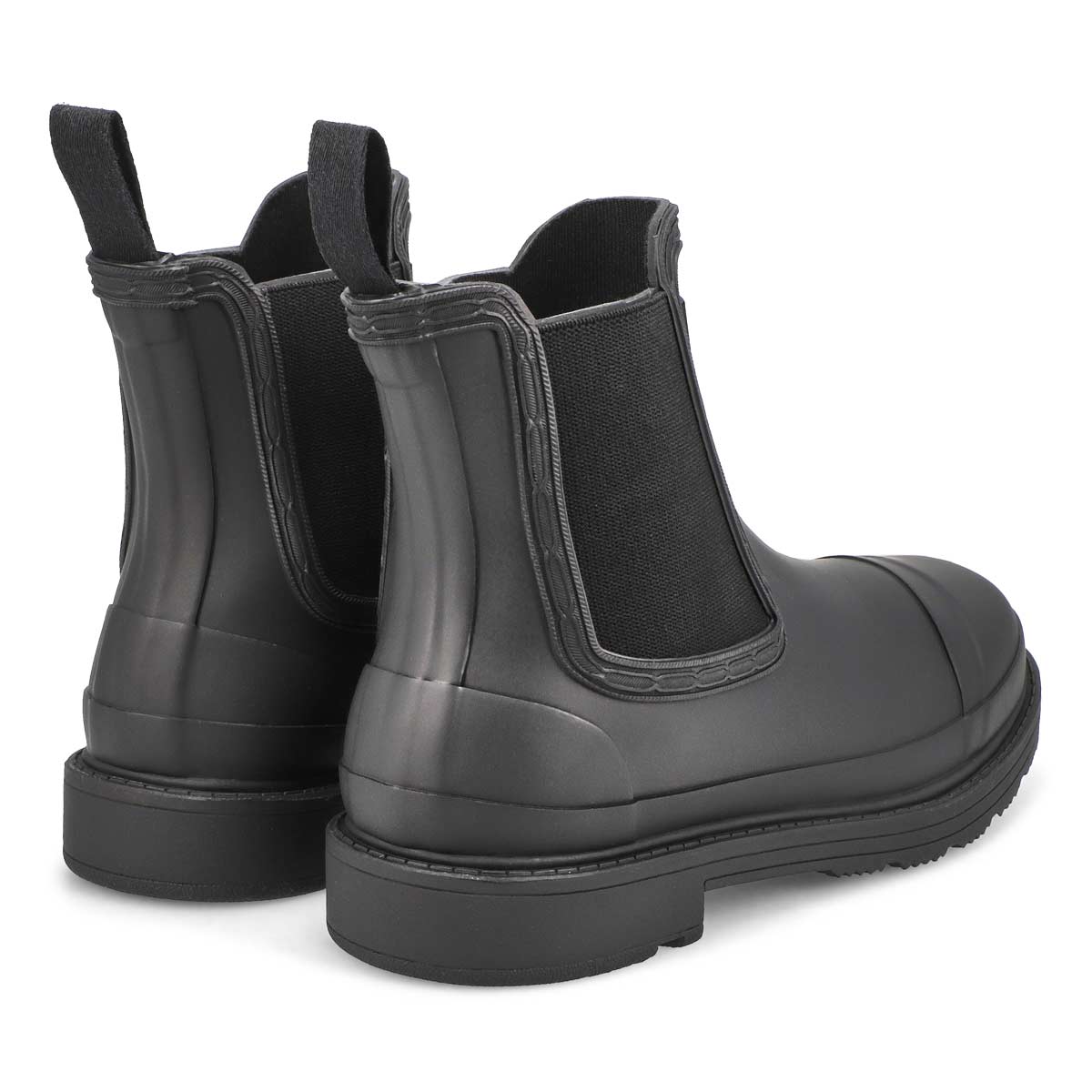 Botte de pluie COMMANDO CHELSEA, noir, femmes