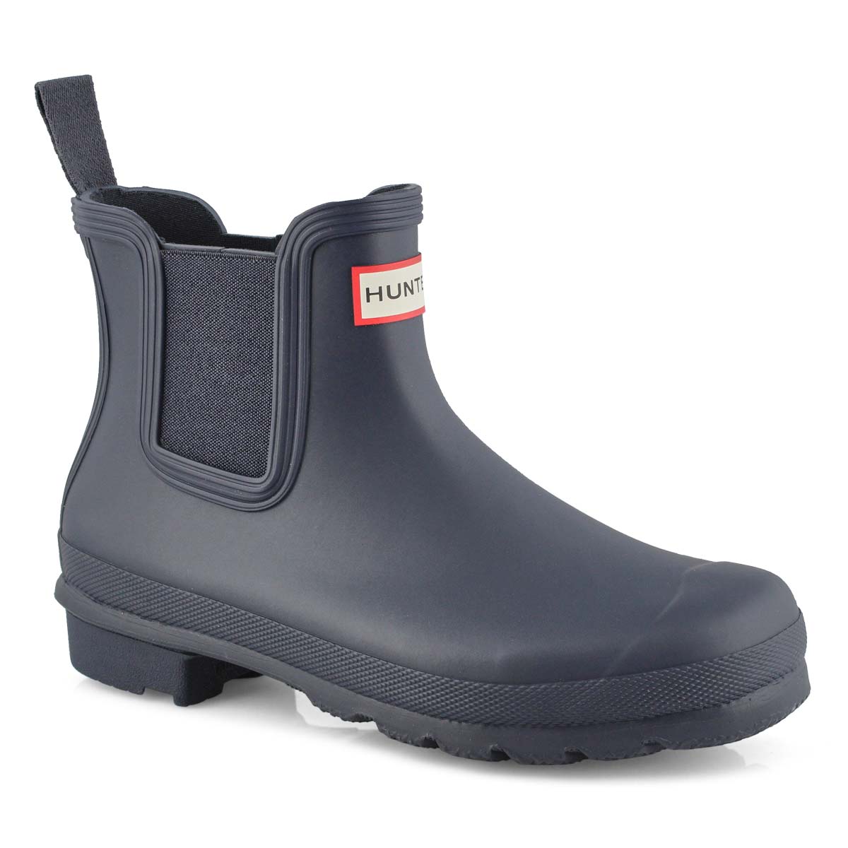 hunter chelsea boots navy
