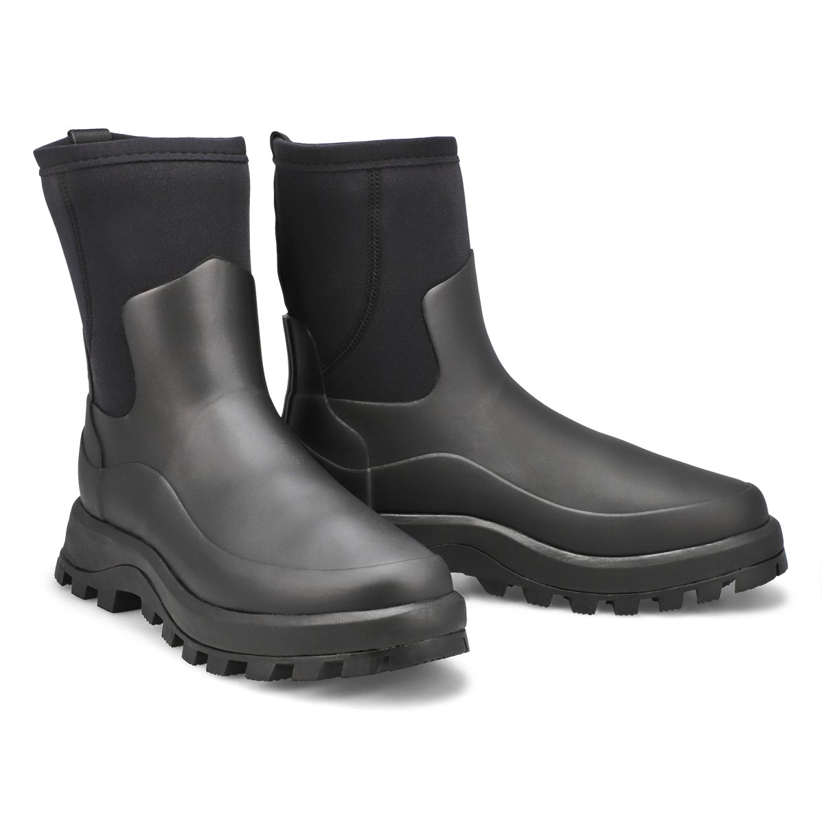 Women's City Explorer Short Rain Boot - Black