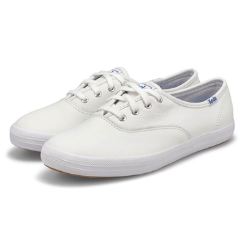 Women's Champion Leather Sneaker - White