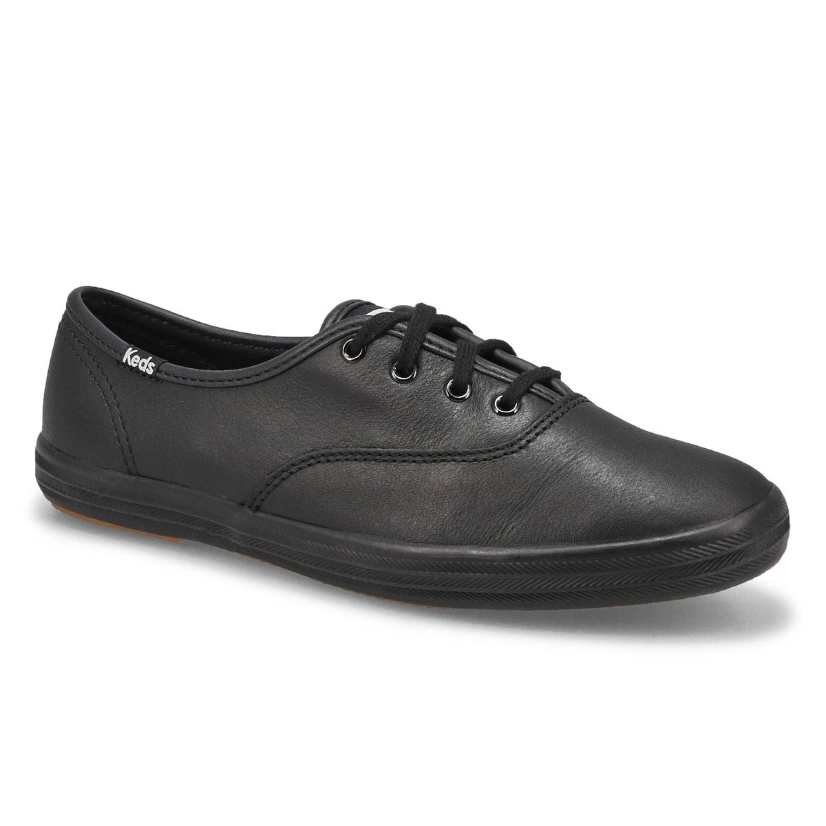 skridtlængde bandage forvrængning Keds Women's Champion Leather Sneaker - Black | SoftMoc.com