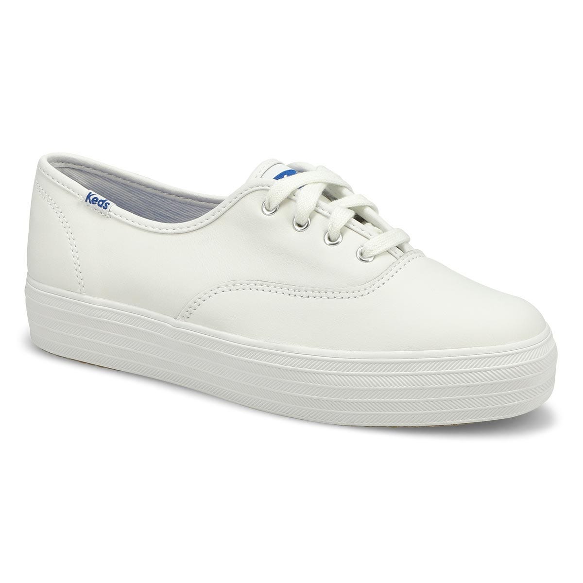 keds triple white leather