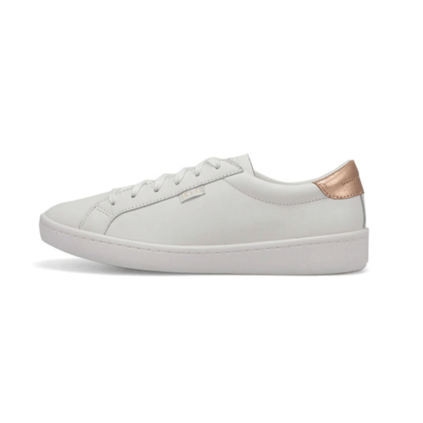 keds white and gold sneakers