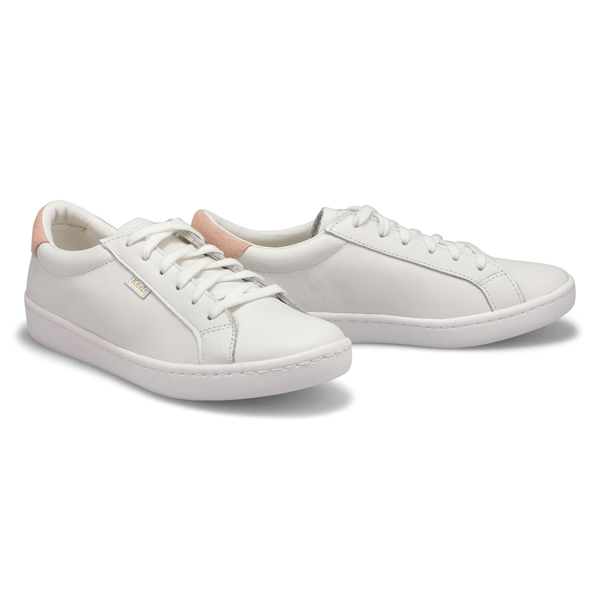 Women's Ace Sneaker -  White/Blush