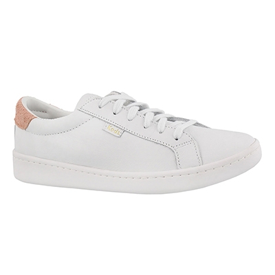 keds ace leather white