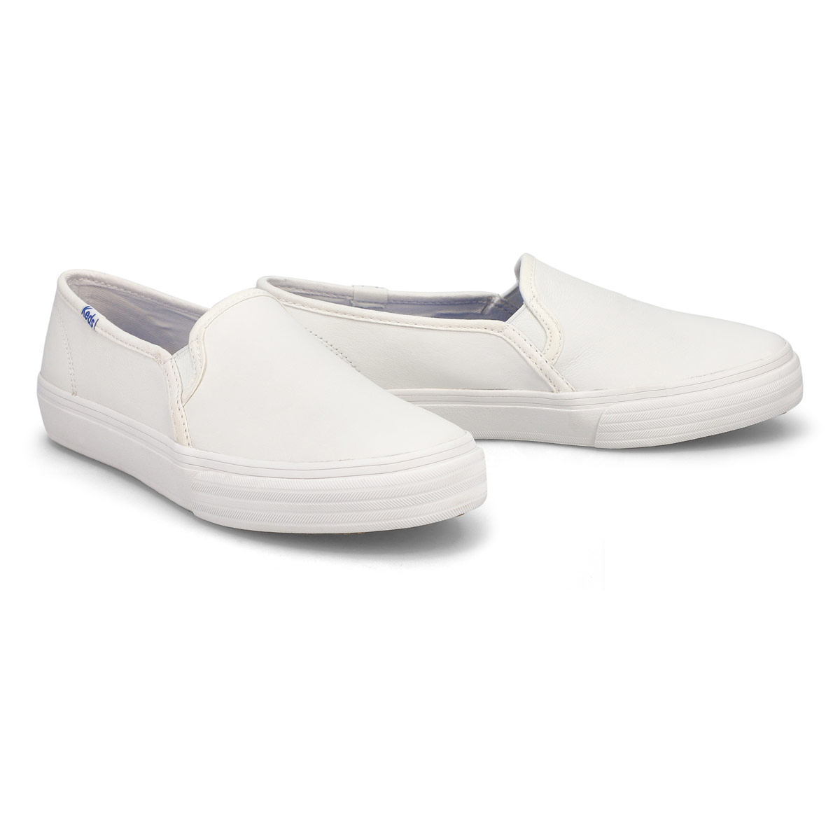 Keds Women's Double Decker Sneaker - White Le | SoftMoc.com