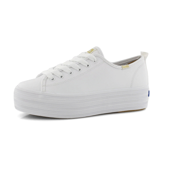 triple up leather keds