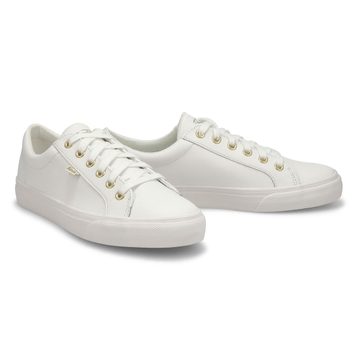 Espadrilles mode JUMP KICK, blanc/doré, femmes