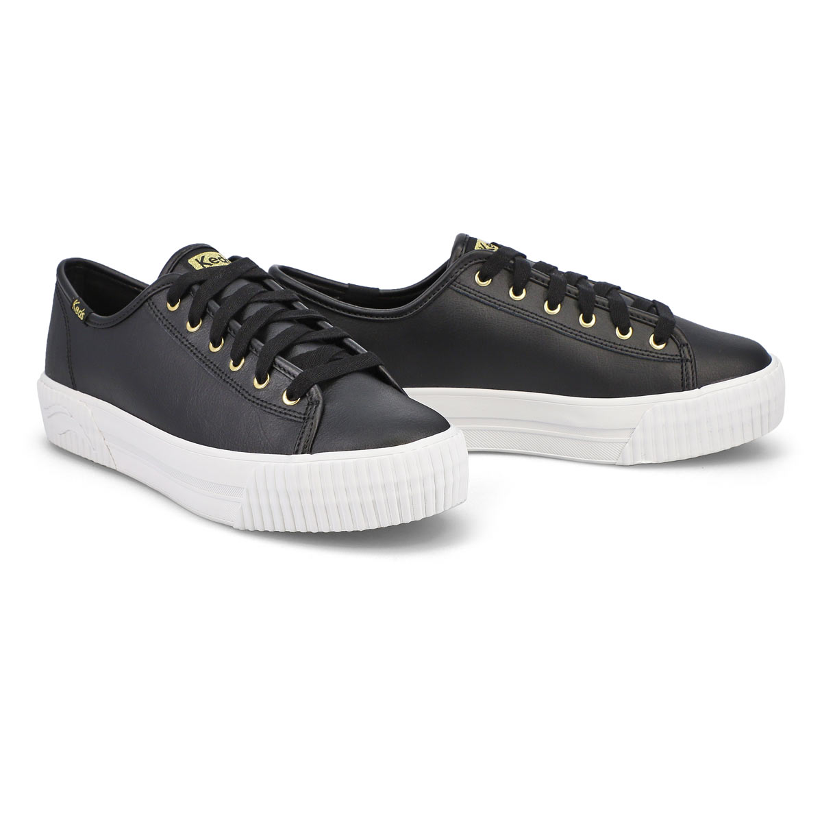 Keds Espadrilles TRIPLE KICK AMP LEATHER, bla