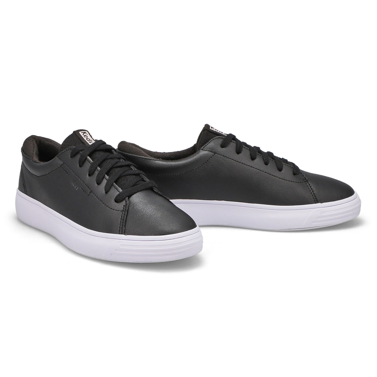 Women's Alley Leather Sneaker - Black