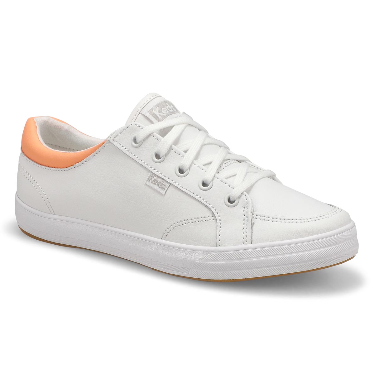 Women's Center II Leather Sneaker - Whit | SoftMoc.com