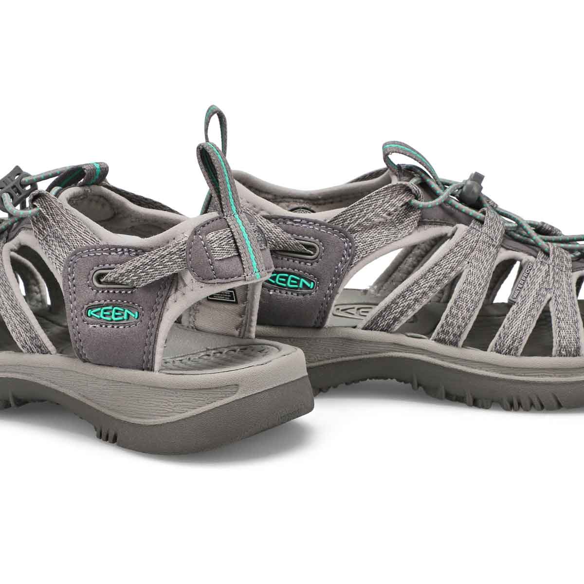 Women's Whisper Sport Sandal - Grey/Green