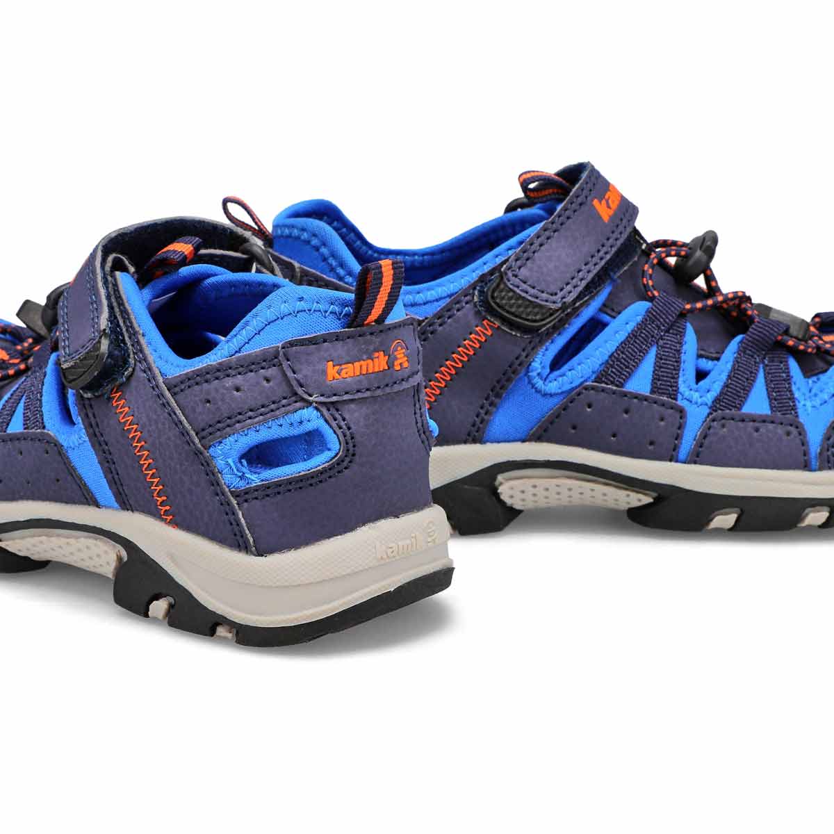 Boys' Wildcat Fisherman Sandal - Navy