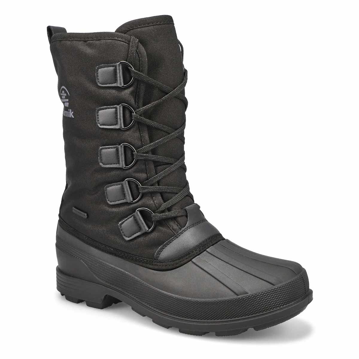 Kamik Men's William N Winter Boot -Black | SoftMoc.com