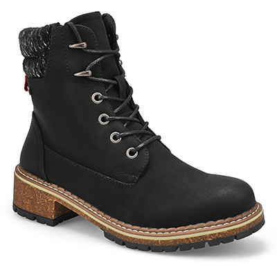 Lds Willow 01 Vegan Waterproof Boot - Black