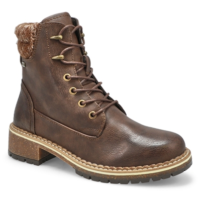 Lds Willow 01 Vegan Waterproof Boot - Brown