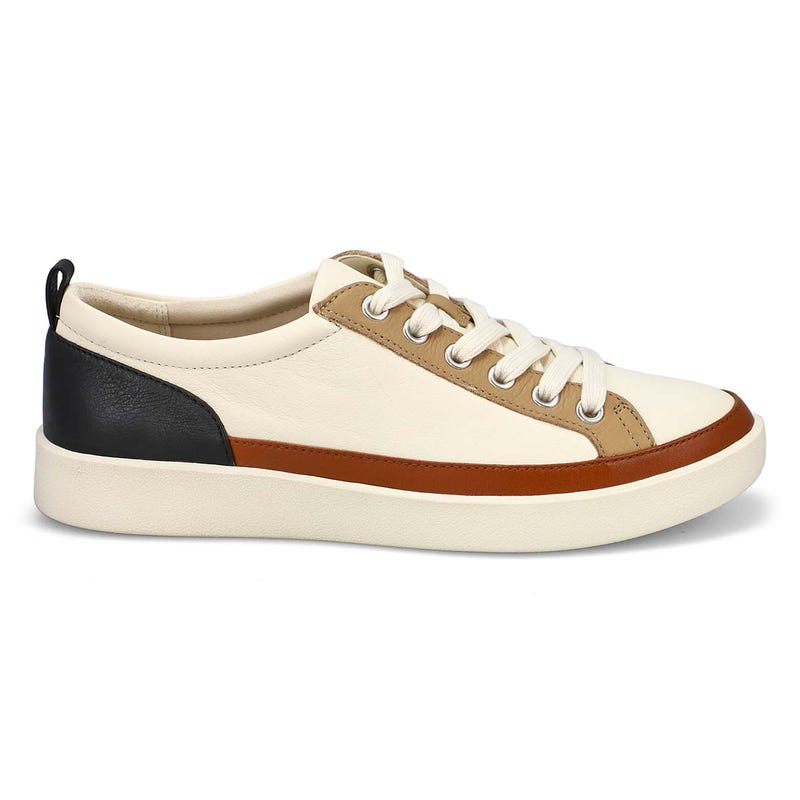 Women's  Winny Casual Lace Up Sneaker - Ivory/Black