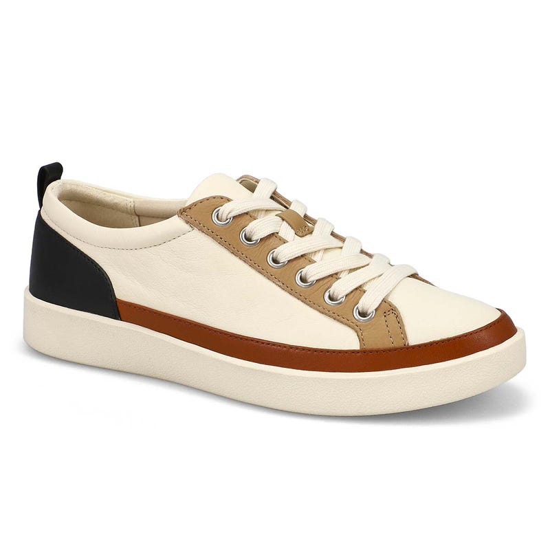 Women's  Winny Casual Lace Up Sneaker - Ivory/Black