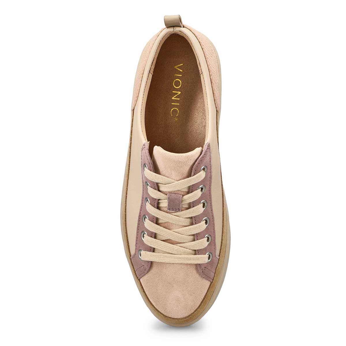 Women's Winny Casual  Lace Up Sneaker - Parchment/Cameo Rose