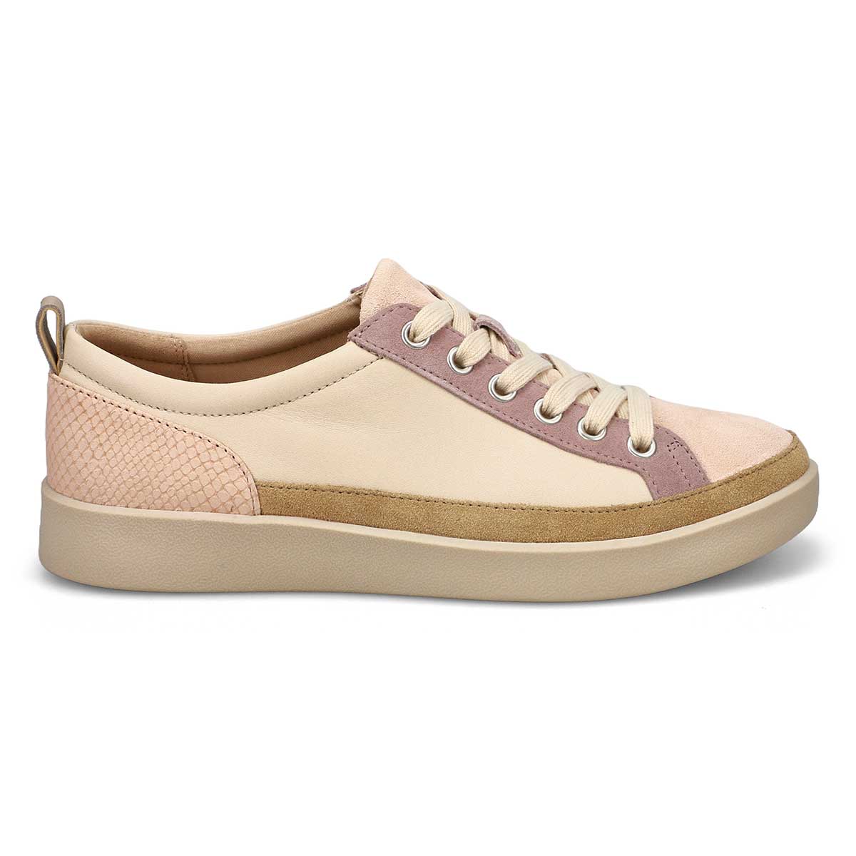 Women's Winny Casual  Lace Up Sneaker - Parchment/Cameo Rose