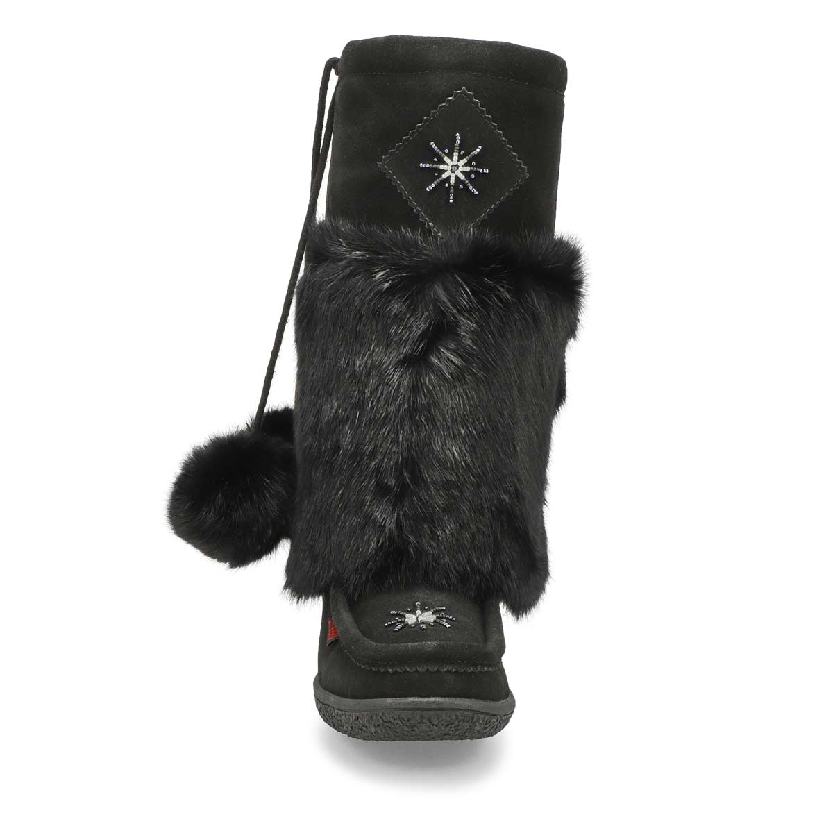 Women's Winter Niska 2 Waterproof SoftMocs - Black/Black