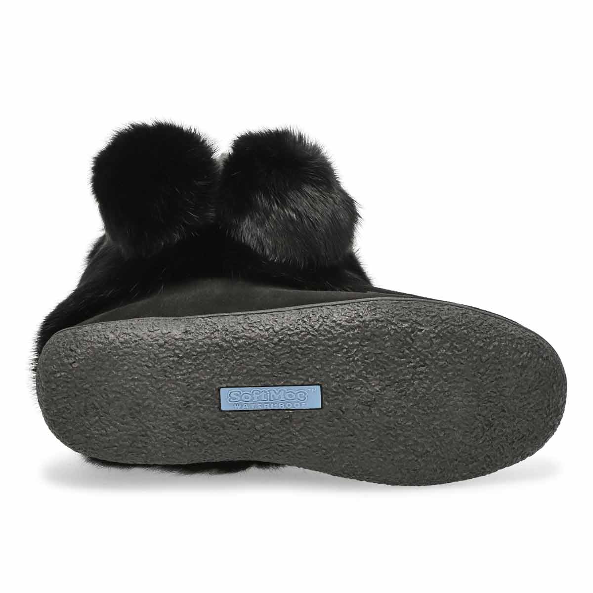 SoftMocs imp. WINTER NISKA 2, noir/noir, femmes