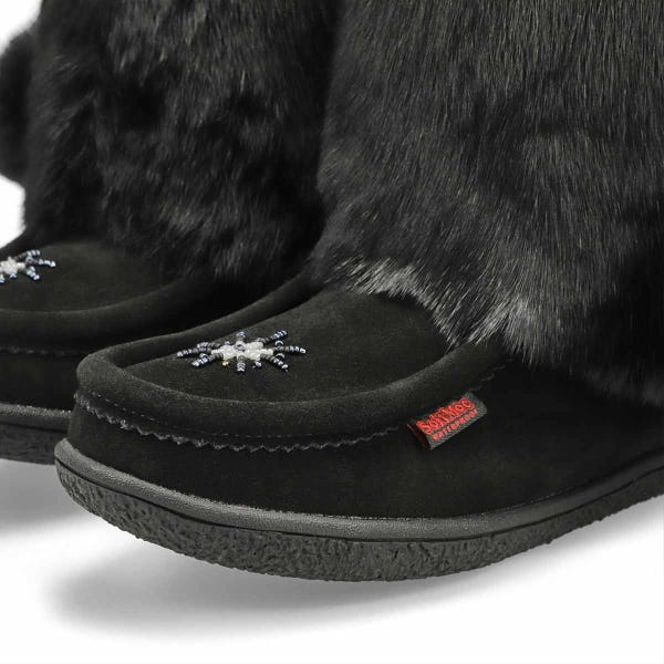 Women's Winter Niska 2 Waterproof SoftMocs - Black/Black