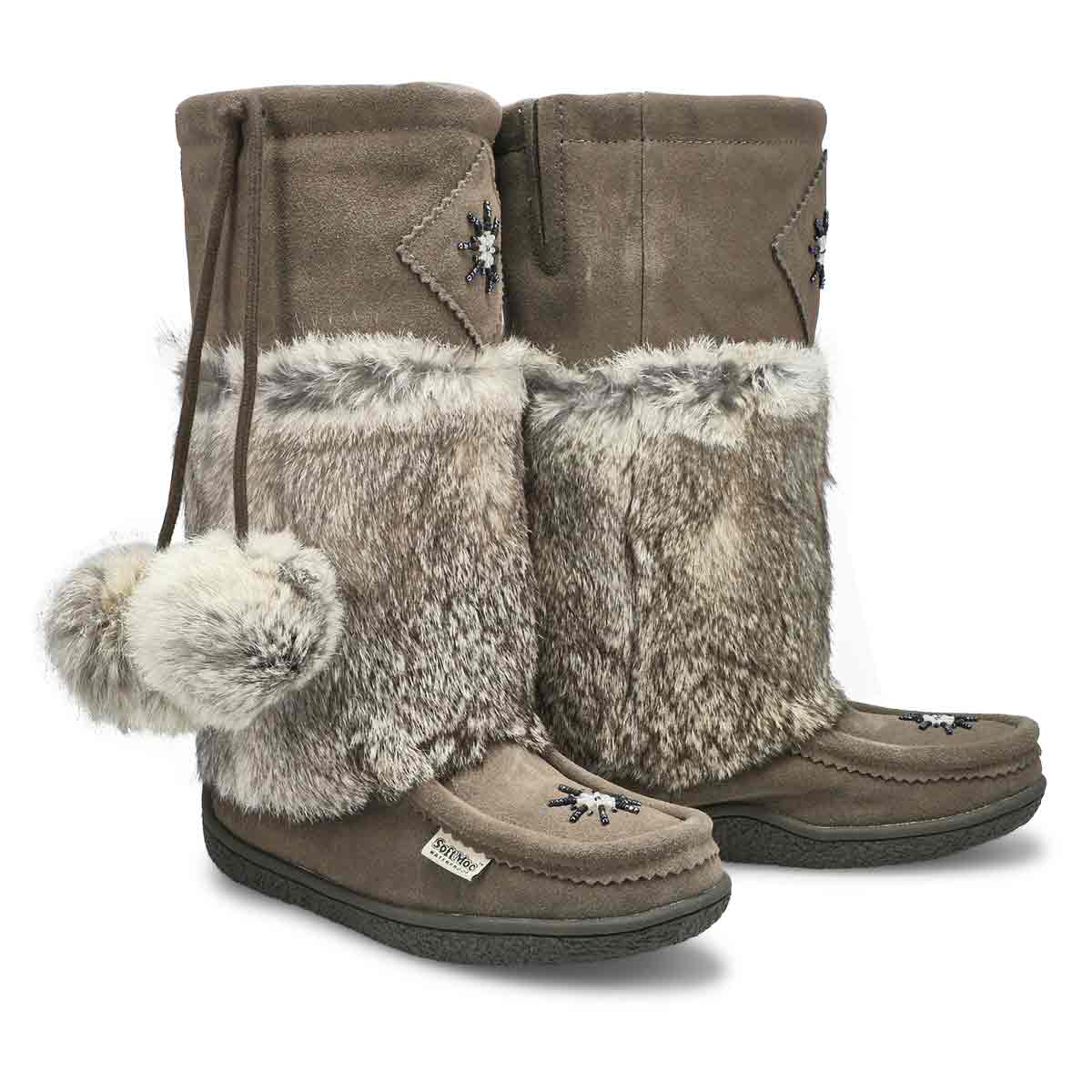 Women's Winter Niska 2 Waterproof SoftMocs - Grey