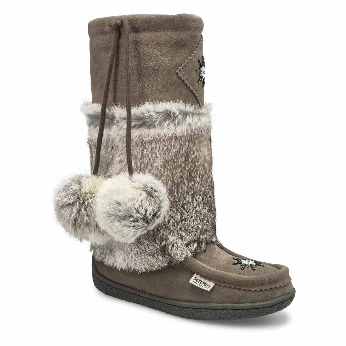 Women's Winter Niska 2 Waterproof SoftMocs - Grey