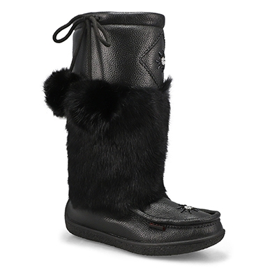 SoftMocs imp. Winter Niska 2 L, noir/noir, femme