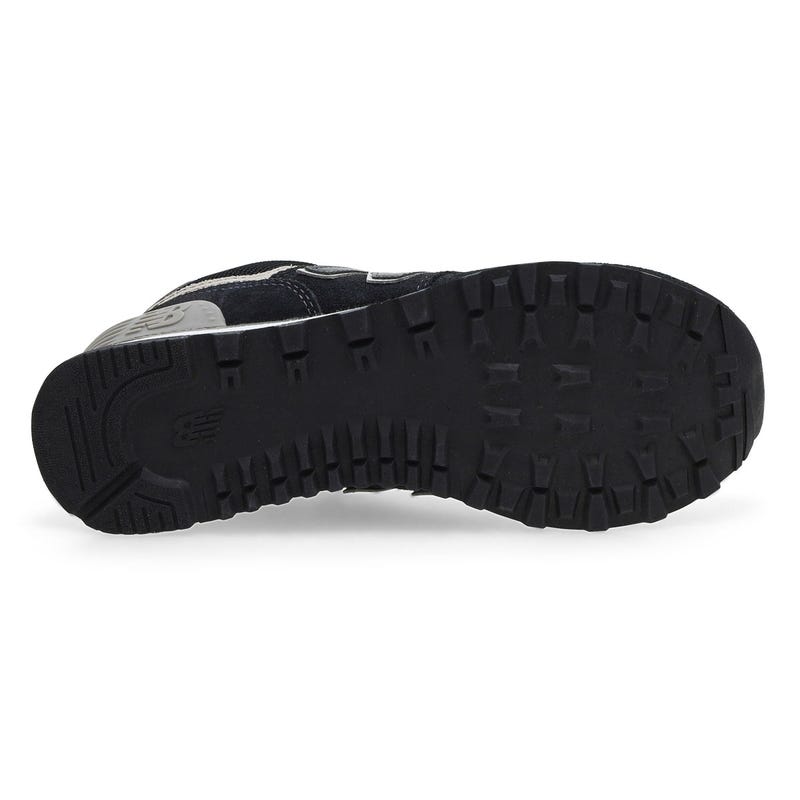 Women's 574 Lace Up Sneaker - Black/White