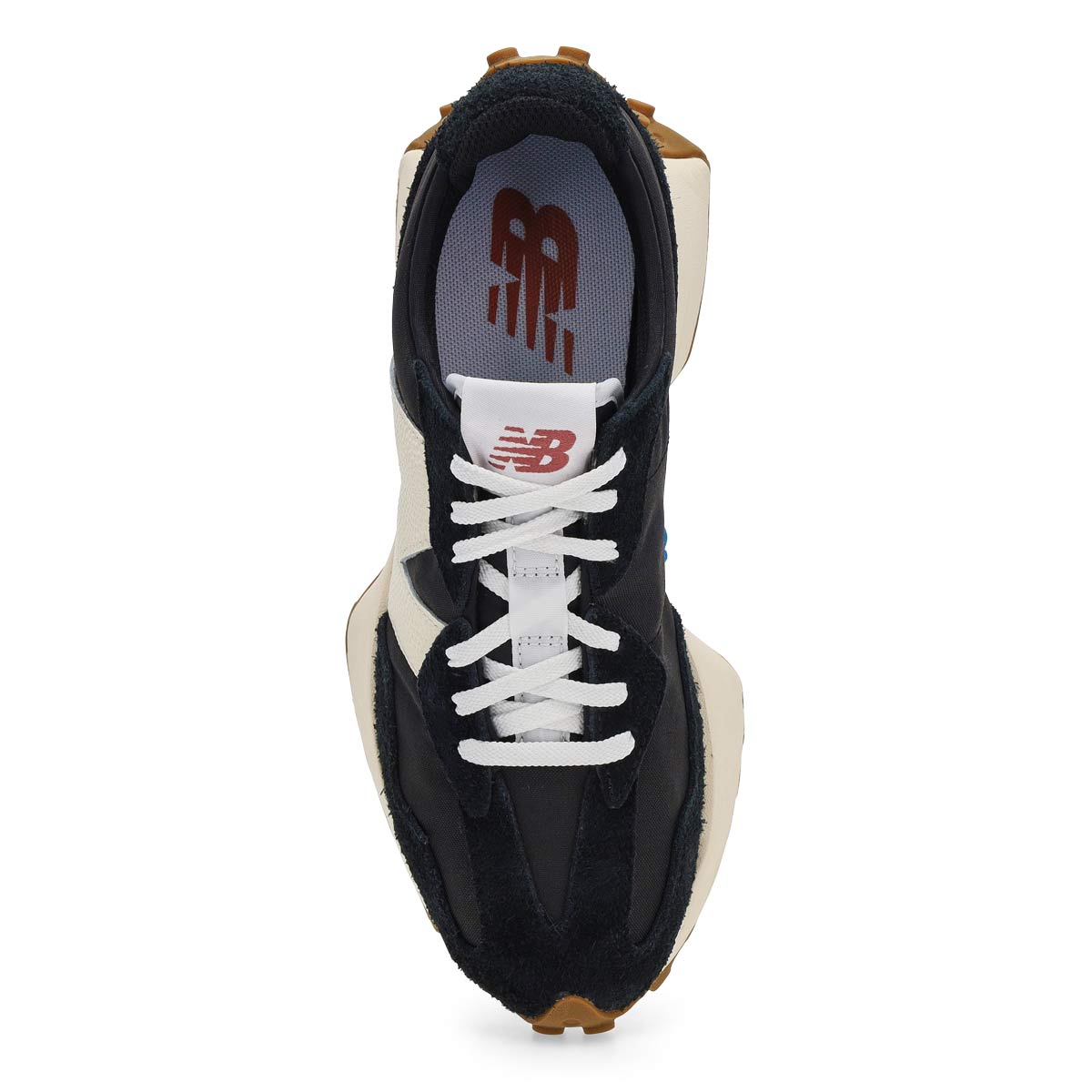 Women's 327 Lace Up Sneaker - Black/White