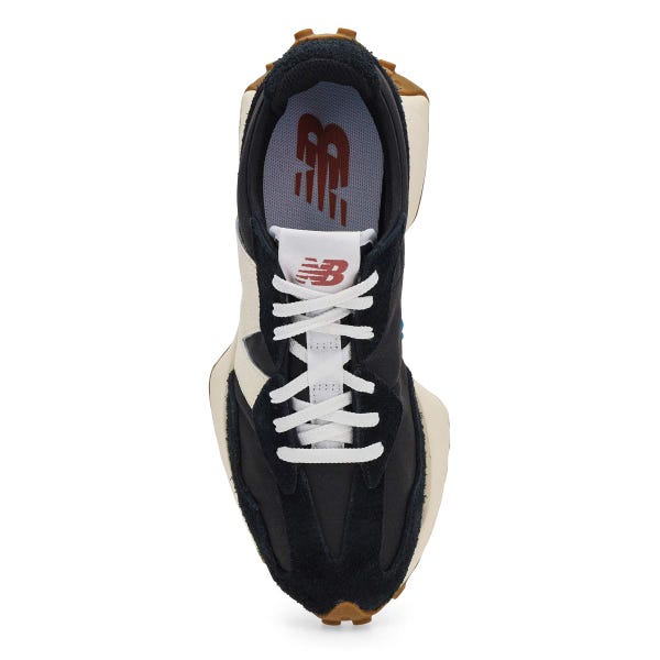 Women's 327 Lace Up Sneaker - Black/White